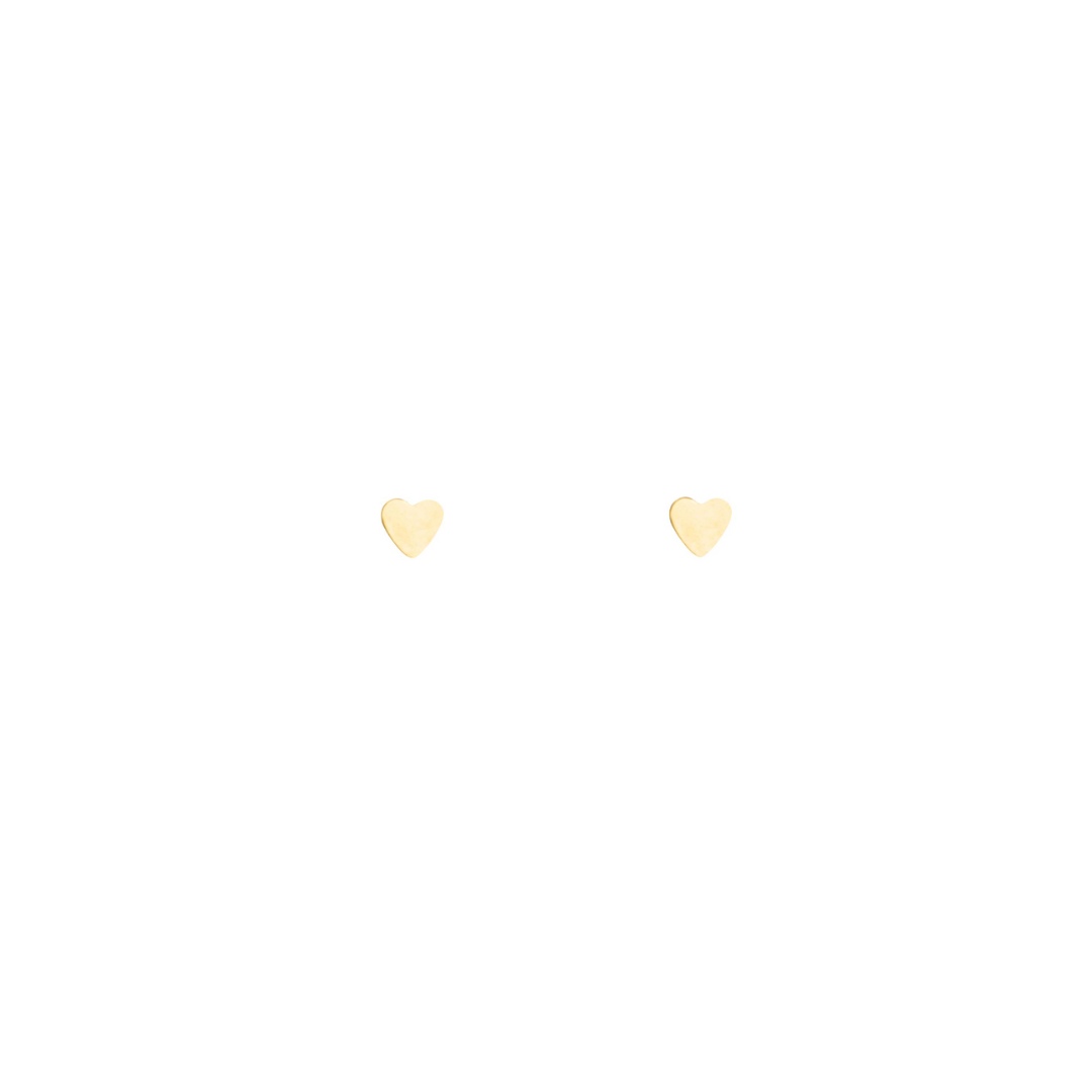 Hearts Gold filled 14k